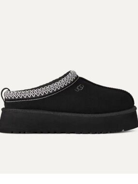 UGG Tasman Tazz II Black Mule Slip On Loafers Women’s Size 10-11 $140